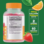 Collagen & Biotin Gummies - Hair Skin & Nail Support |60 Count|Dropship