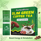 Slim Green Coffee Tea - Weight Management Support |18 Sachets|Dropship