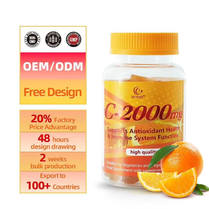 Vitamin C Gummies - Immune & Skin Health Support| 60ct Fruit Flavor  | Dropship