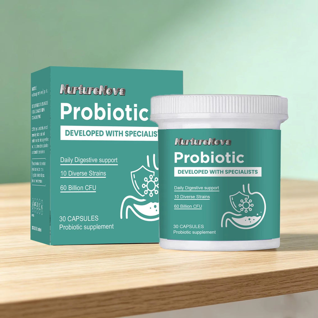 Probiotic Capsules - Digestive Gut Health Support|30 Capsules|Dropship