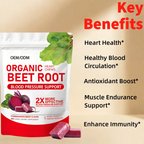 Beet Root Chews + Grape Seed - Heart Health |60ct | Dropship