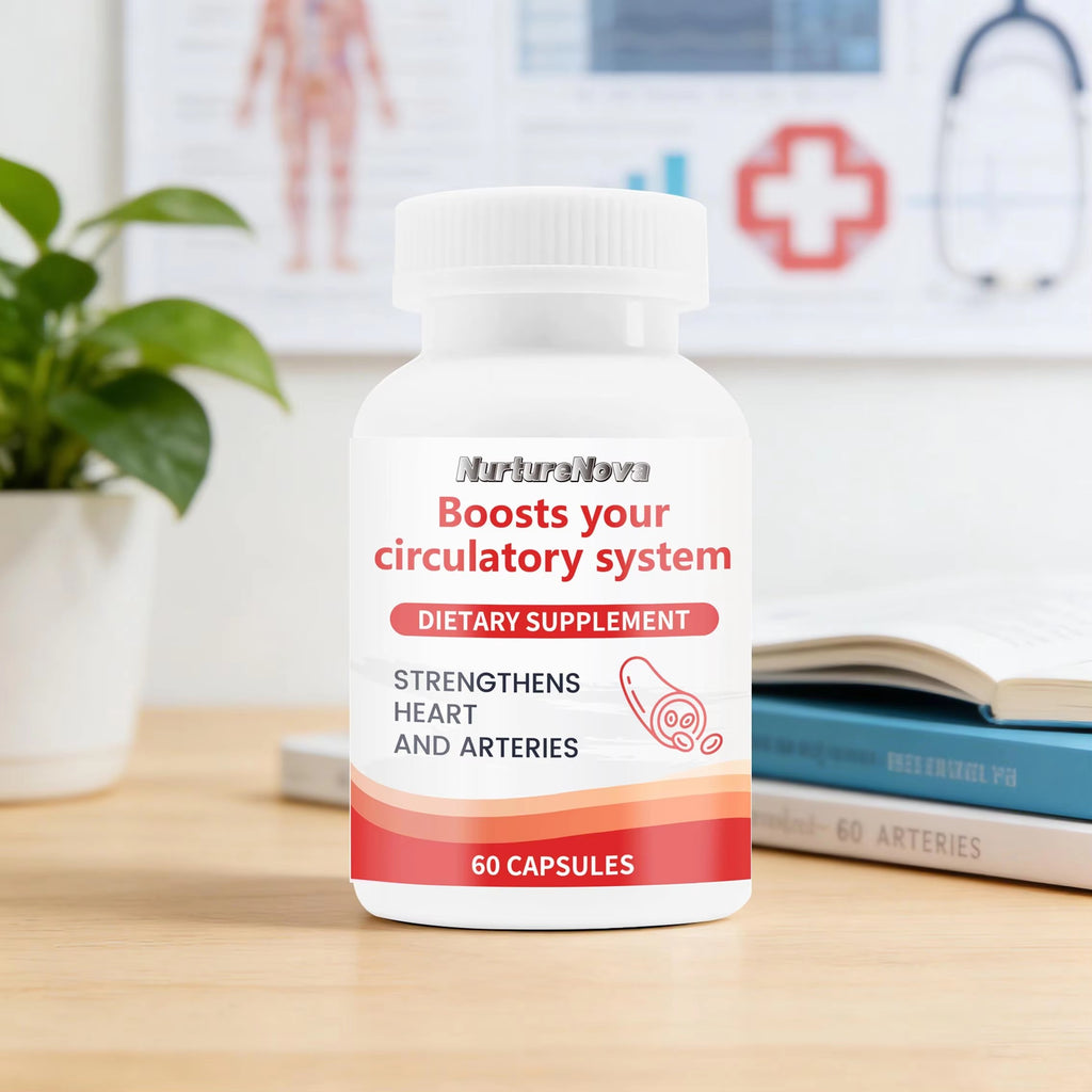 Heart & Artery Support Capsules - Boost Circulatory System | 60 Count | Dropship