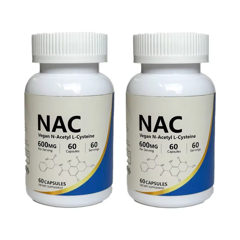 NAC N-Acetyl L-Cysteine Capsules - Antioxidant Support | 60 Count | Dropship