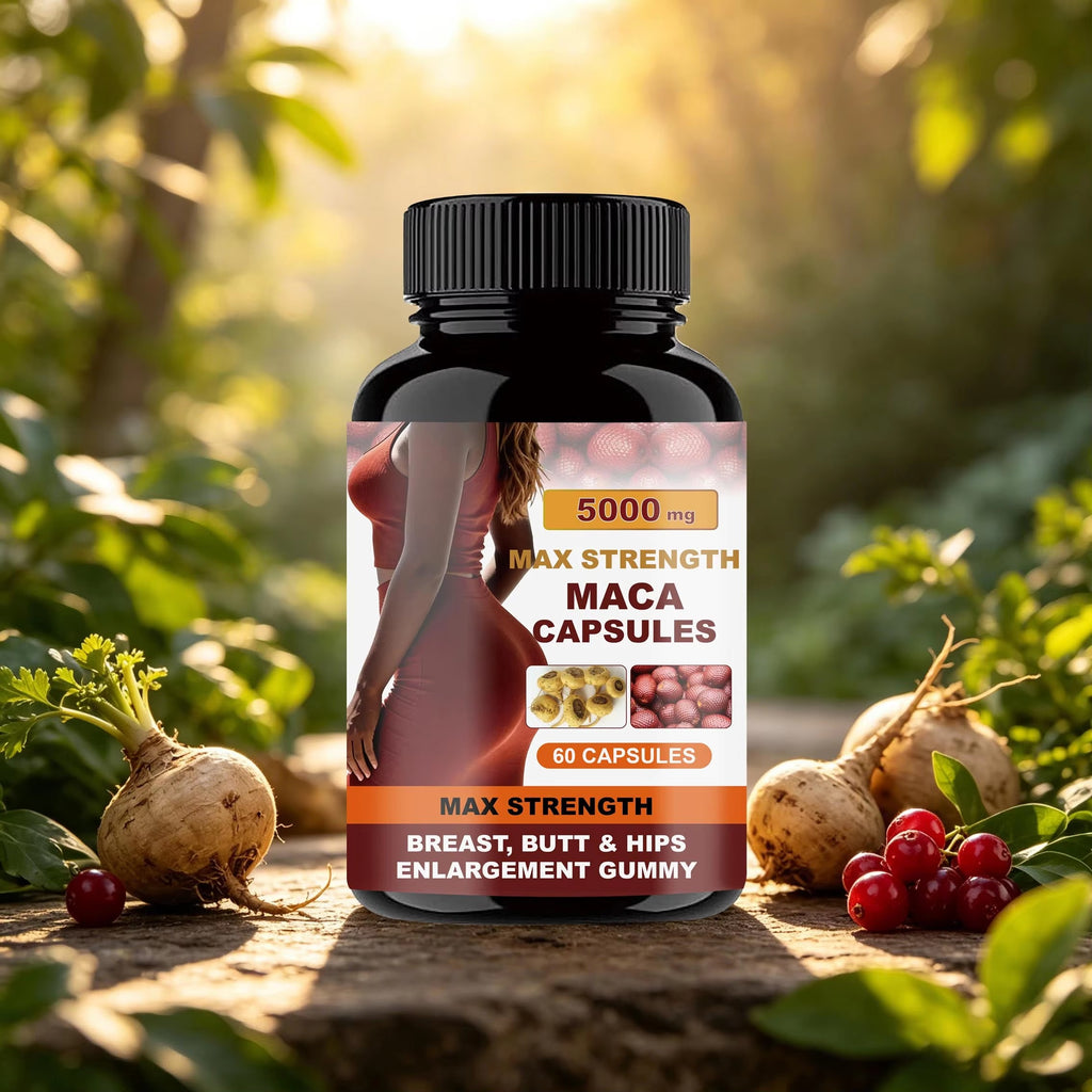Maca Capsules-Support Body Shape Wellness|60ct|Dropship