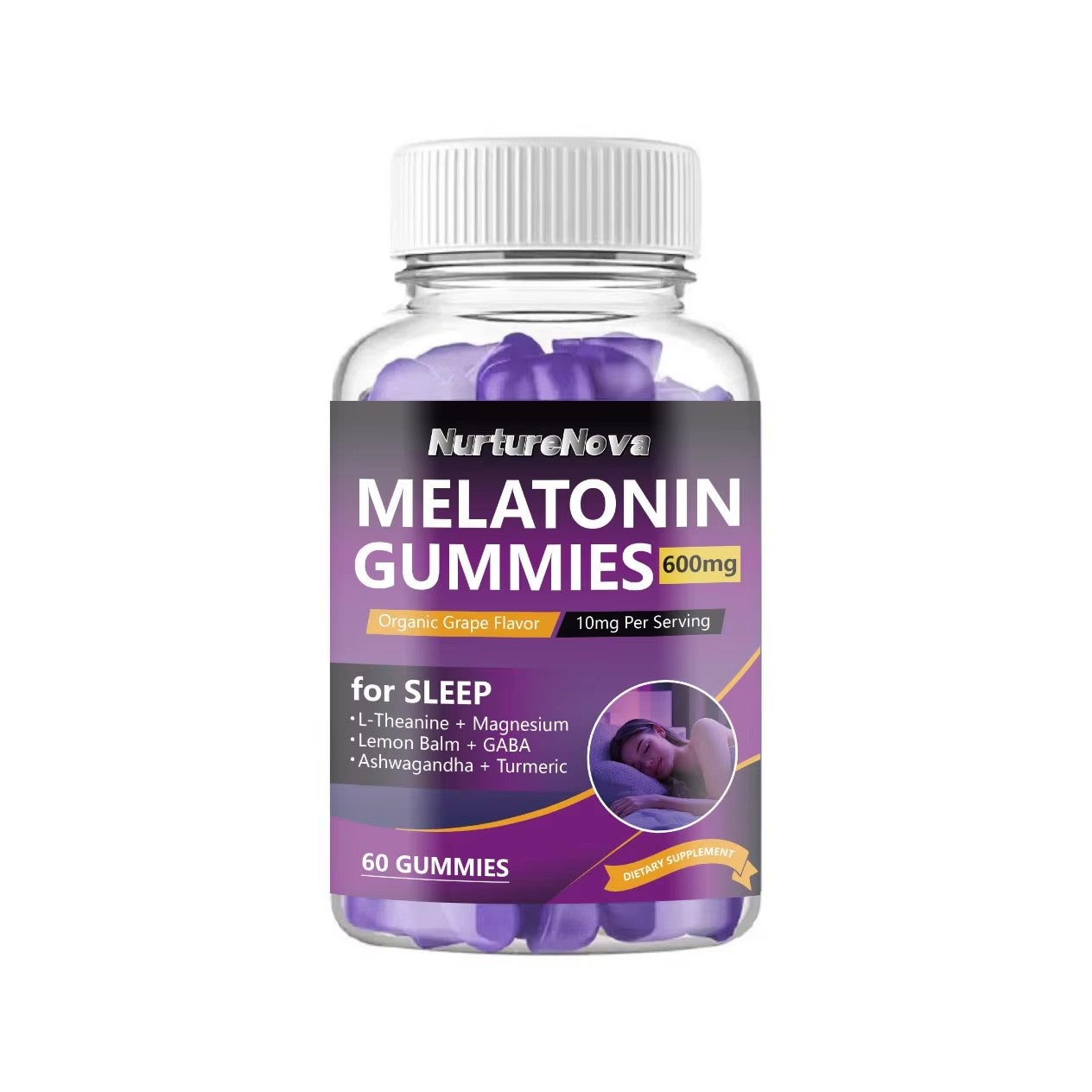 Melatonin Gummies - Healthy Sleep Support |60 Gummies| Dropship