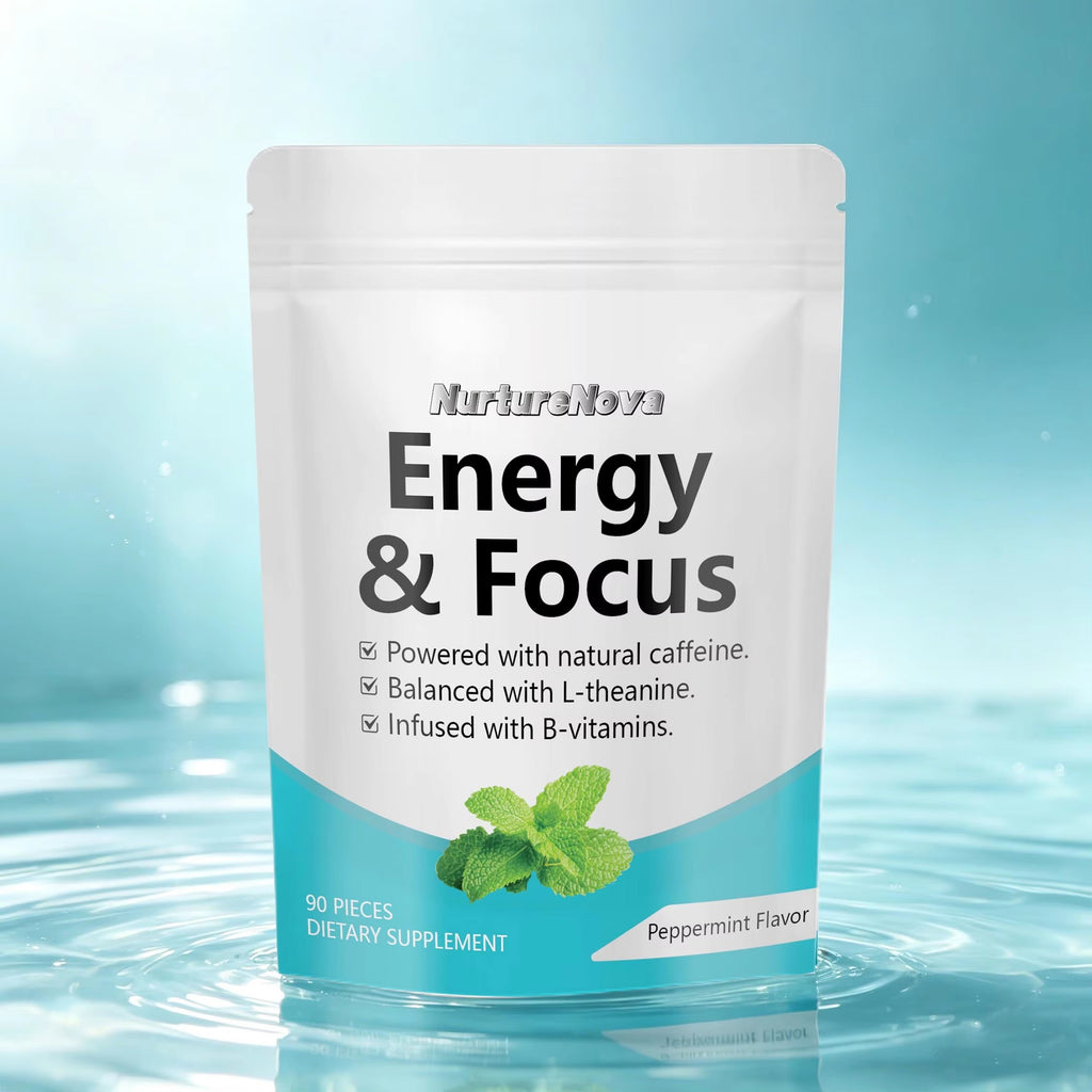 Energy & Focus Pieces - Energy Support | 90 Count | Dropship