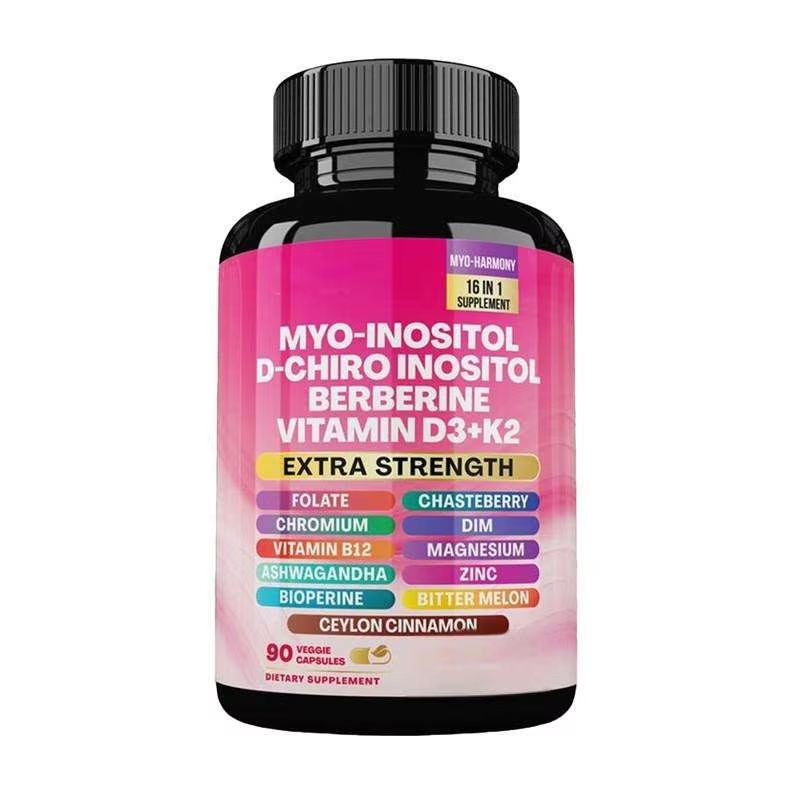 16-in-1 Myo-Inositol Complex Capsules - Women's Hormone Support |90 Count|Dropship