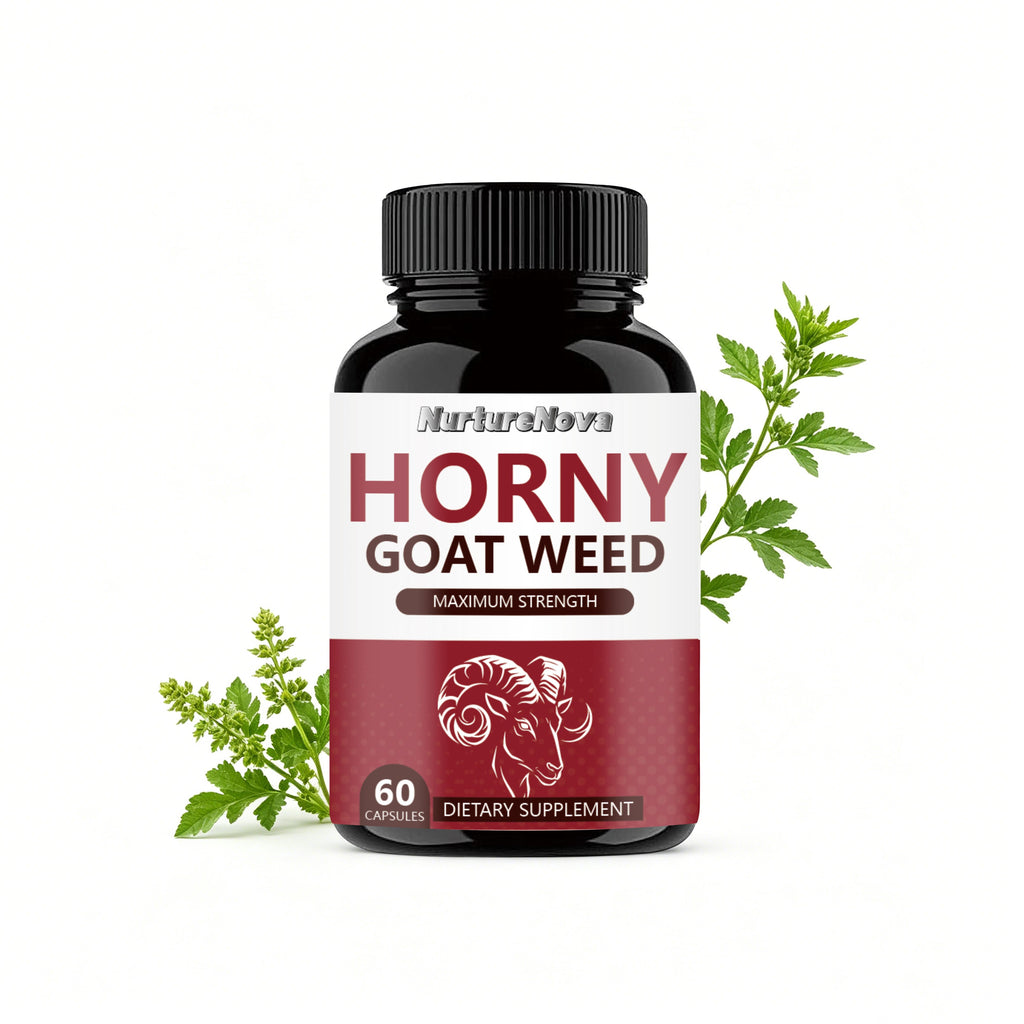 Horny Goat Weed Capsules - Men's Vitality Strength|60Capsules|Dropship