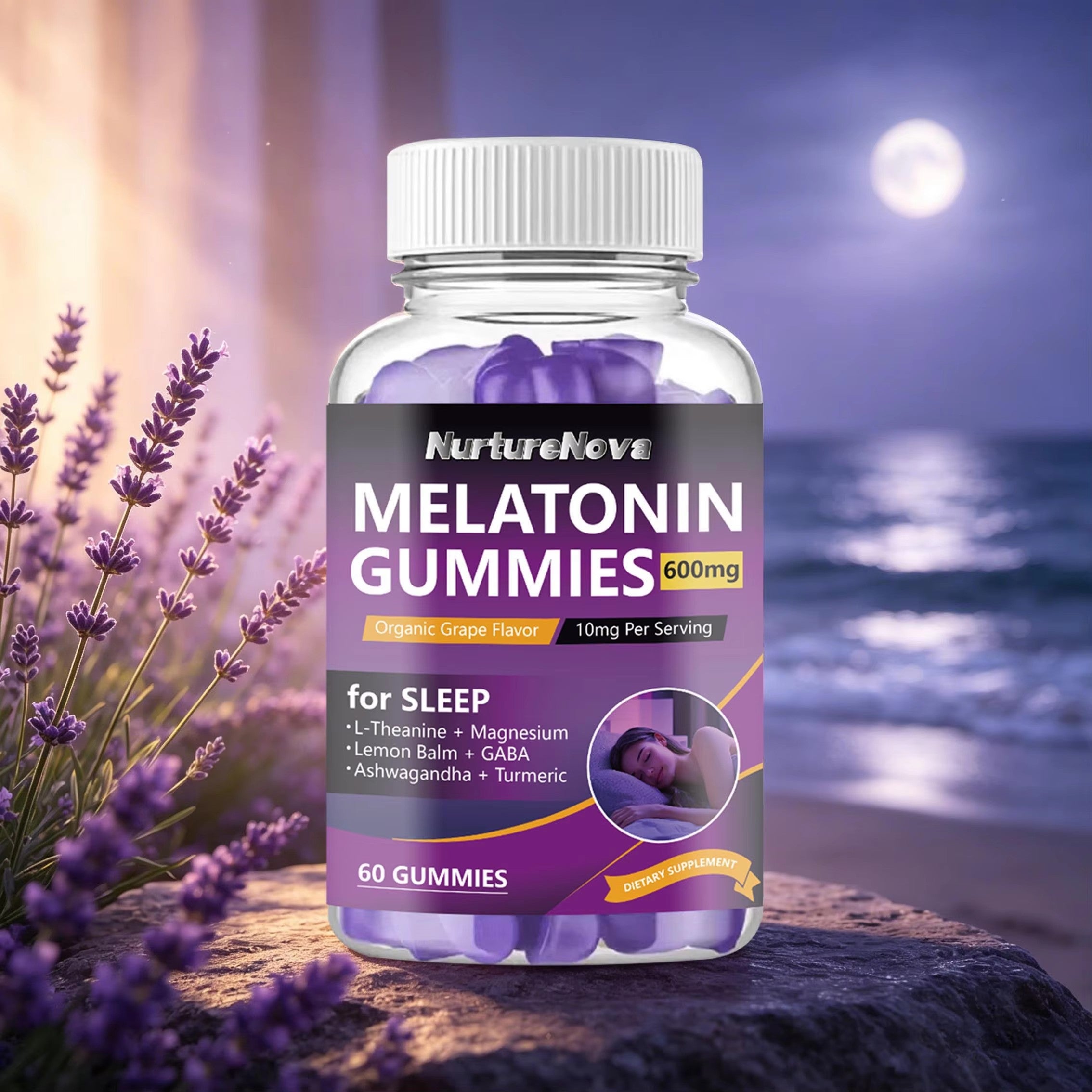 Melatonin Gummies - Healthy Sleep Support |60 Gummies| Dropship