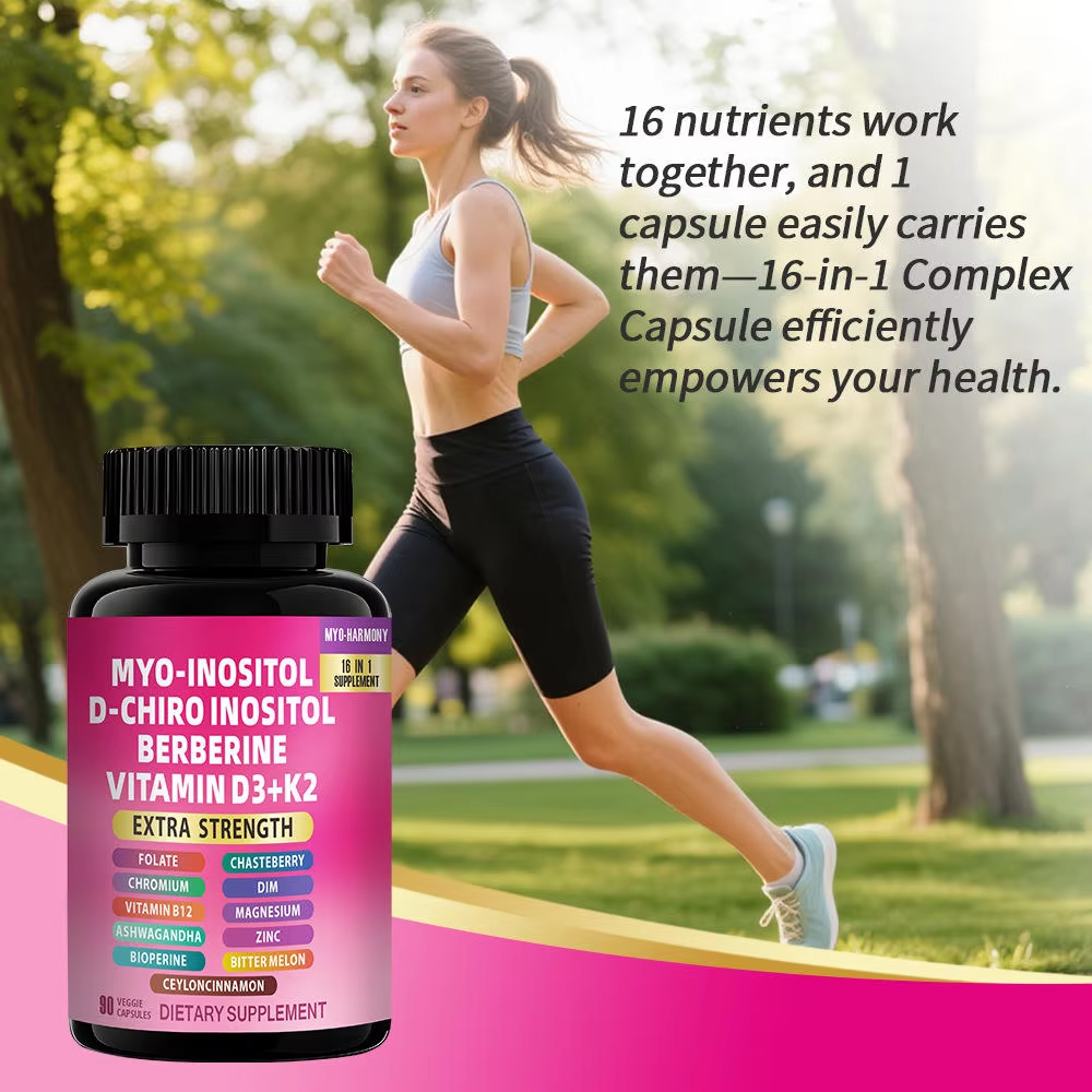 16-in-1 Myo-Inositol Complex Capsules - Women's Hormone Support |90 Count|Dropship