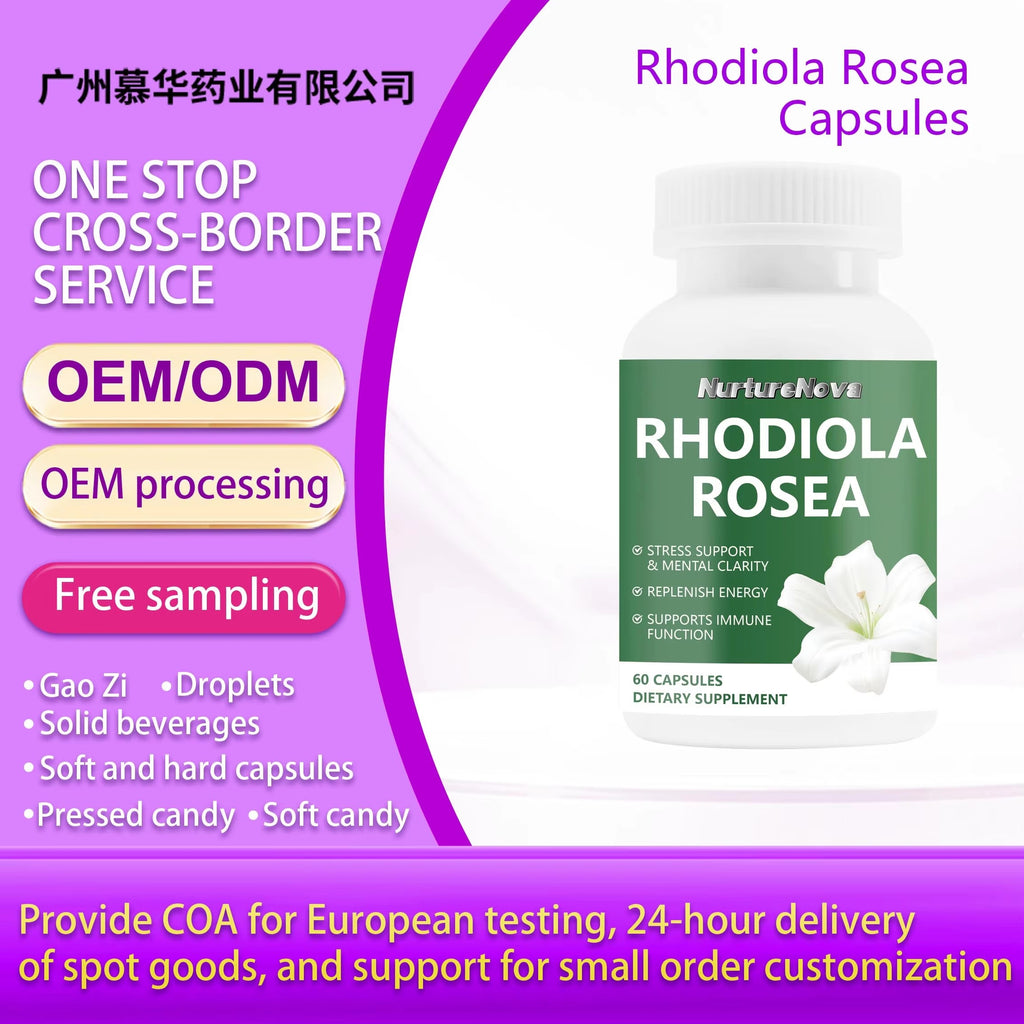Rhodiola Rosea Capsules - Immune Support |60 Capsules|Dropship