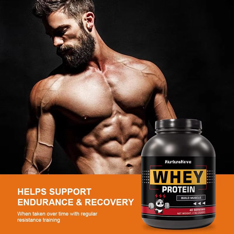 Whey Protein Powder - Chocolate | 2lbs 40 Servings | Dropship