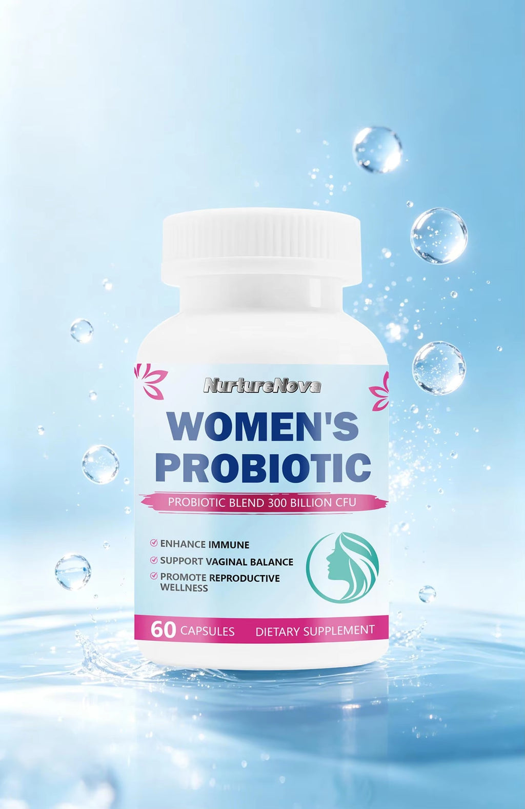 Women's Probiotic Capsules - Immune Support|60 Capsules|Dropship