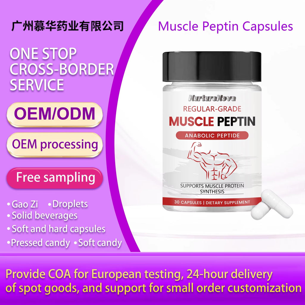 Muscle Peptin Capsules - Support Muscle Protein Synthesis | 30 Count | Dropship