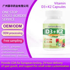 Vitamin D3 K2 Capsules - Body Health Support |60 Capsules|Dropship