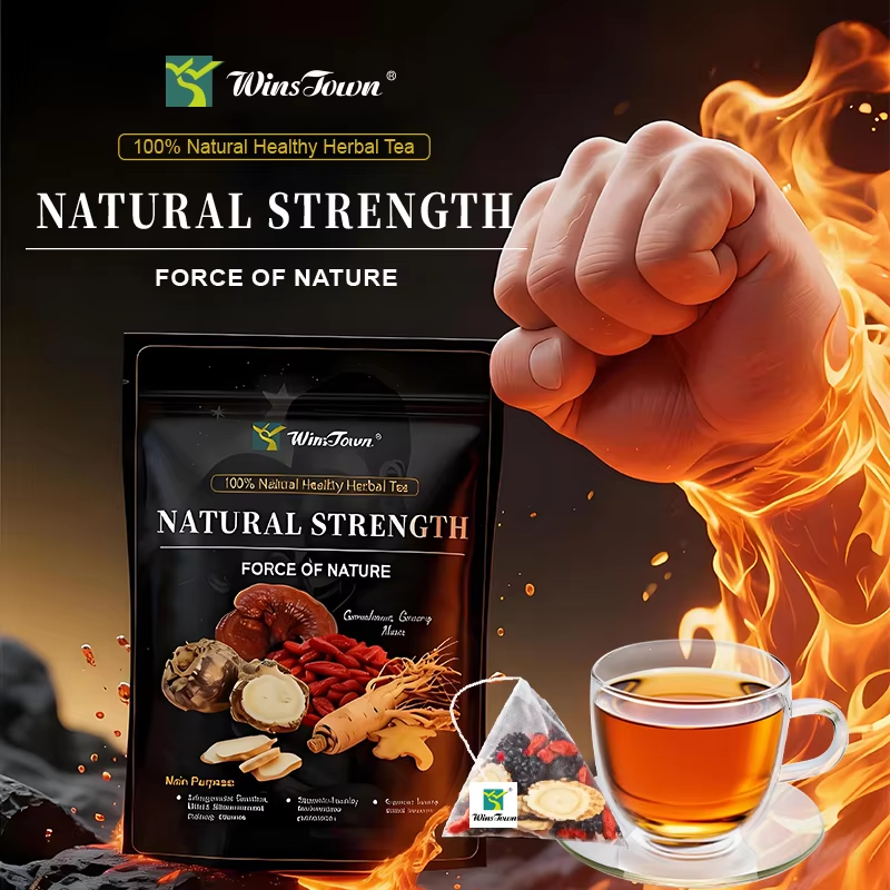 Natural Strength Tea - Herbal Vitality Support | 30ct | Dropship