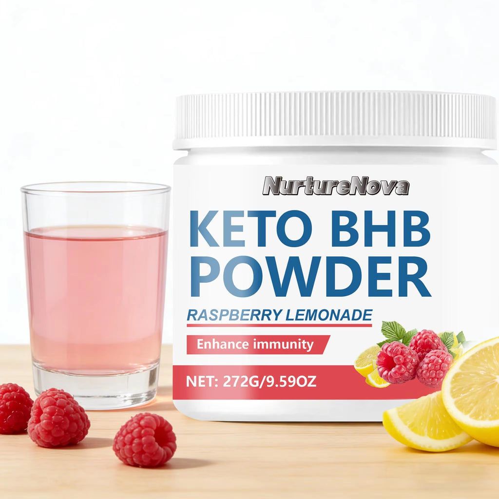 Keto BHB Powder-Raspberry Lemonade for Immunity Support|272g|Dropship