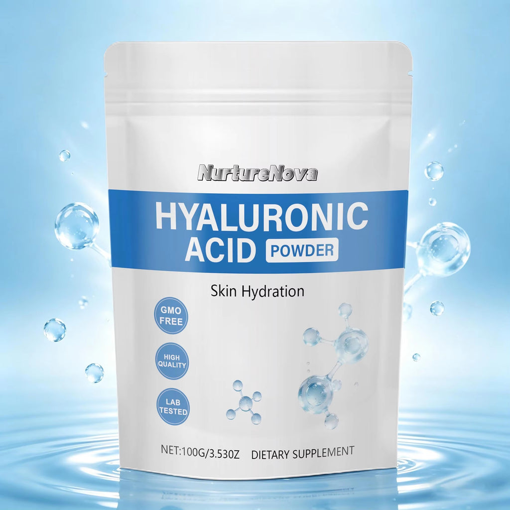 Hyaluronic Acid Powder - Deep Skin Hydration|100g|Dropship