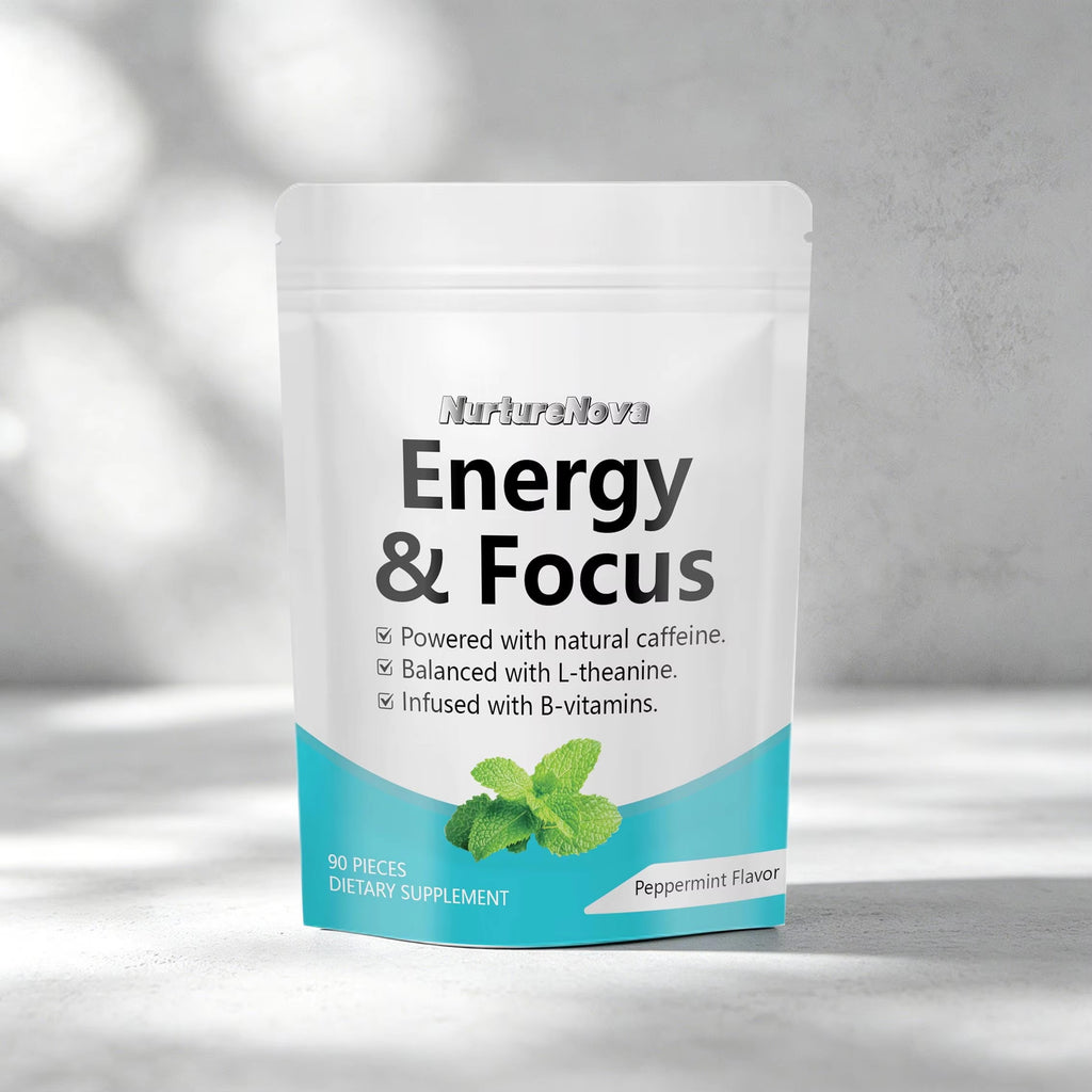 Energy & Focus Pieces - Energy Support | 90 Count | Dropship