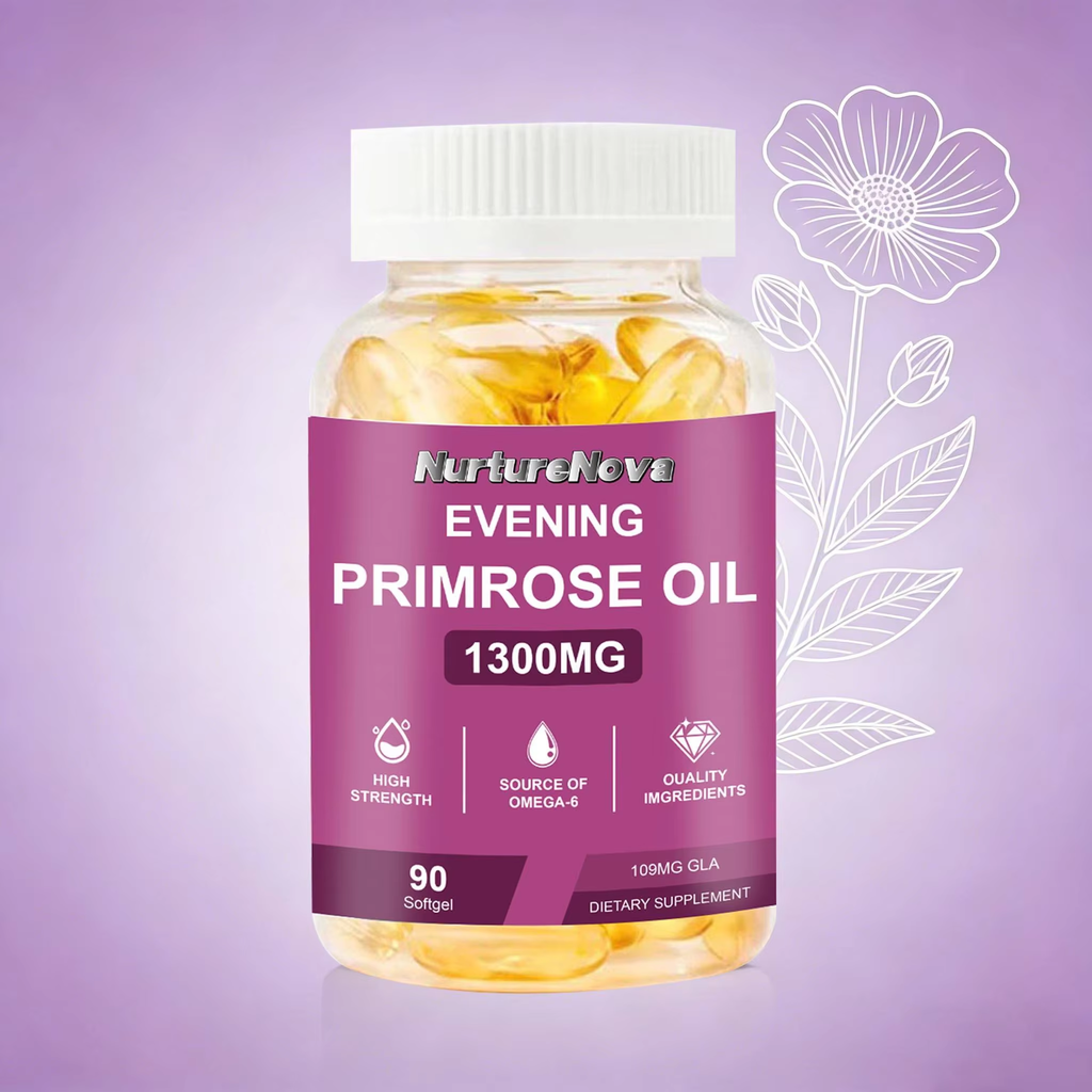 Primrose Oil Softgel - Women Hormone Balance | 90 Softgels | Dropship