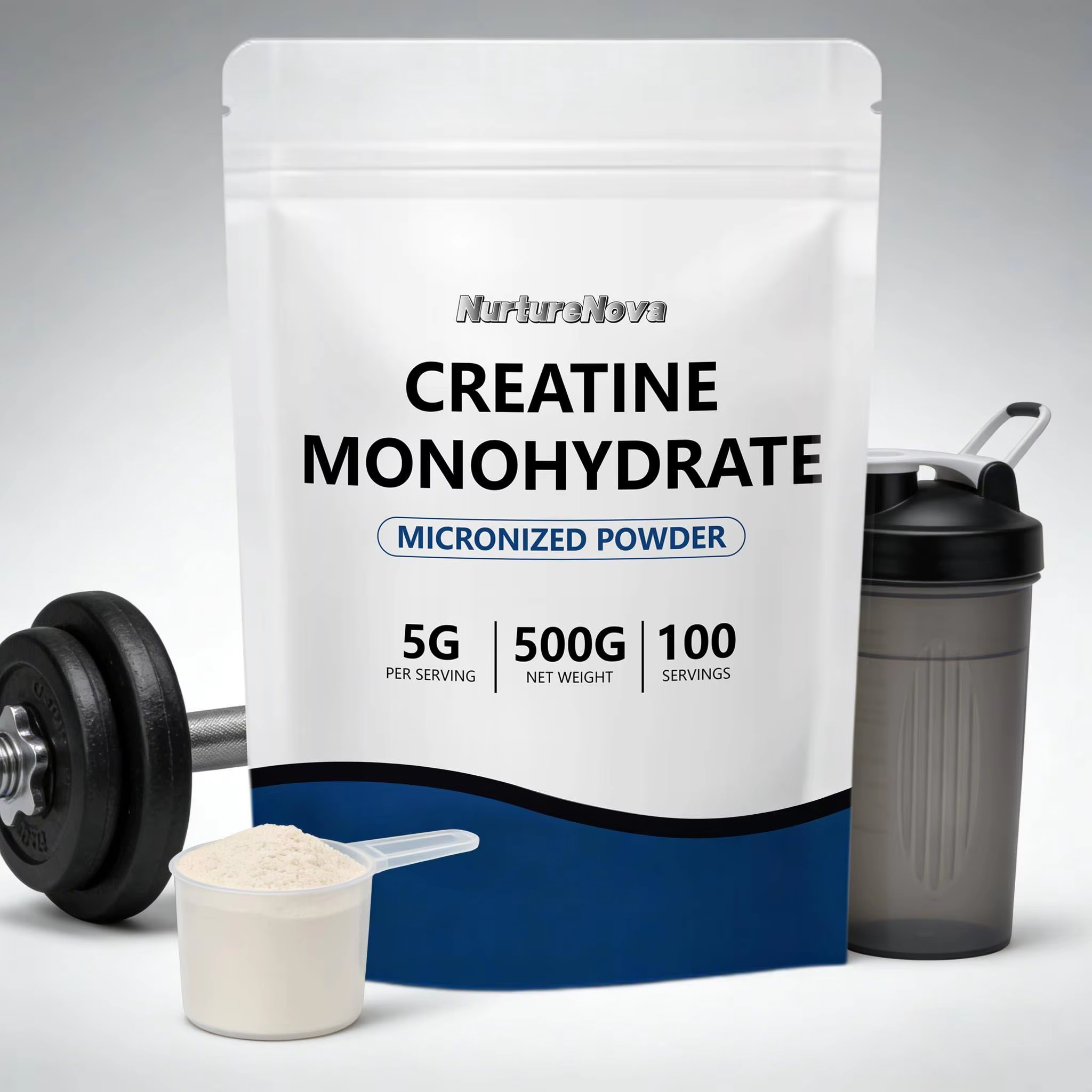 Creatine Monohydrate Powder - Muscle Support | 500g | Dropship