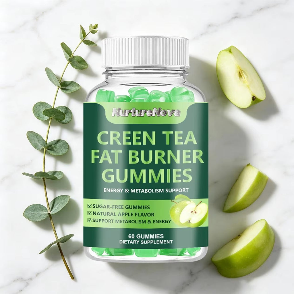 Green Tea Gummies - Energy Support |60 Gummies| Dropship