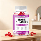 Biotin Gummies - Hair Skin Nail Support |90 Gummies|Dropship