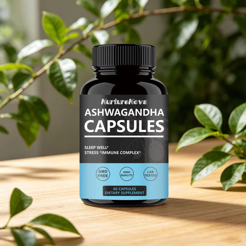 Ashwagandha Capsules - Sleep Immune Support |60 Capsules| Dropship
