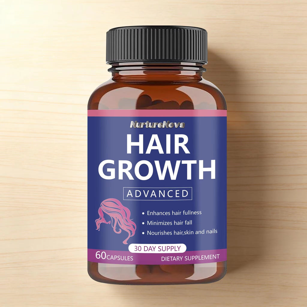 Hair Growth Capsules - Nourish Hair Skin Nails |60 Capsules|Dropship