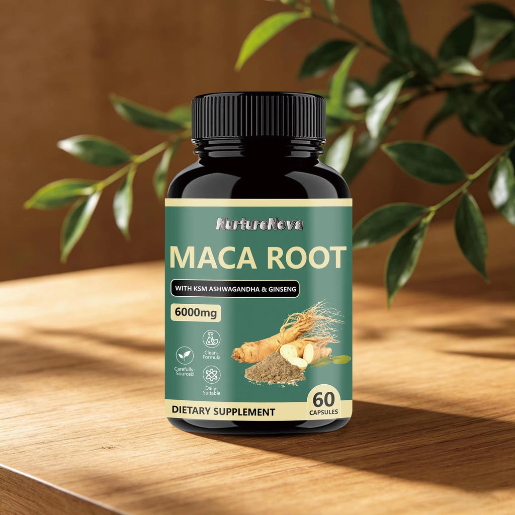 Maca Root Capsules-Support Daily Wellness|60ct|Dropship