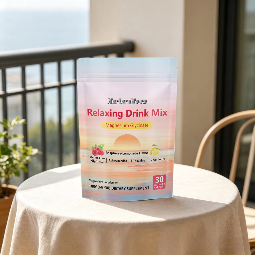 Relaxing Drink Mix - Calm Stress Relief |30 Stick Packs|Dropship