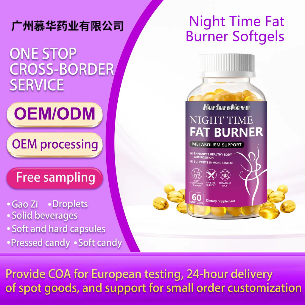 Night Time Fat Burner Softgels-Support Metabolism|60ct|Dropship