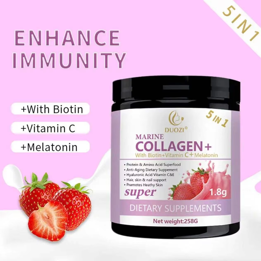 5 in 1 Collagen Powder - Hair Skin Nai Support | 258g | Dropship