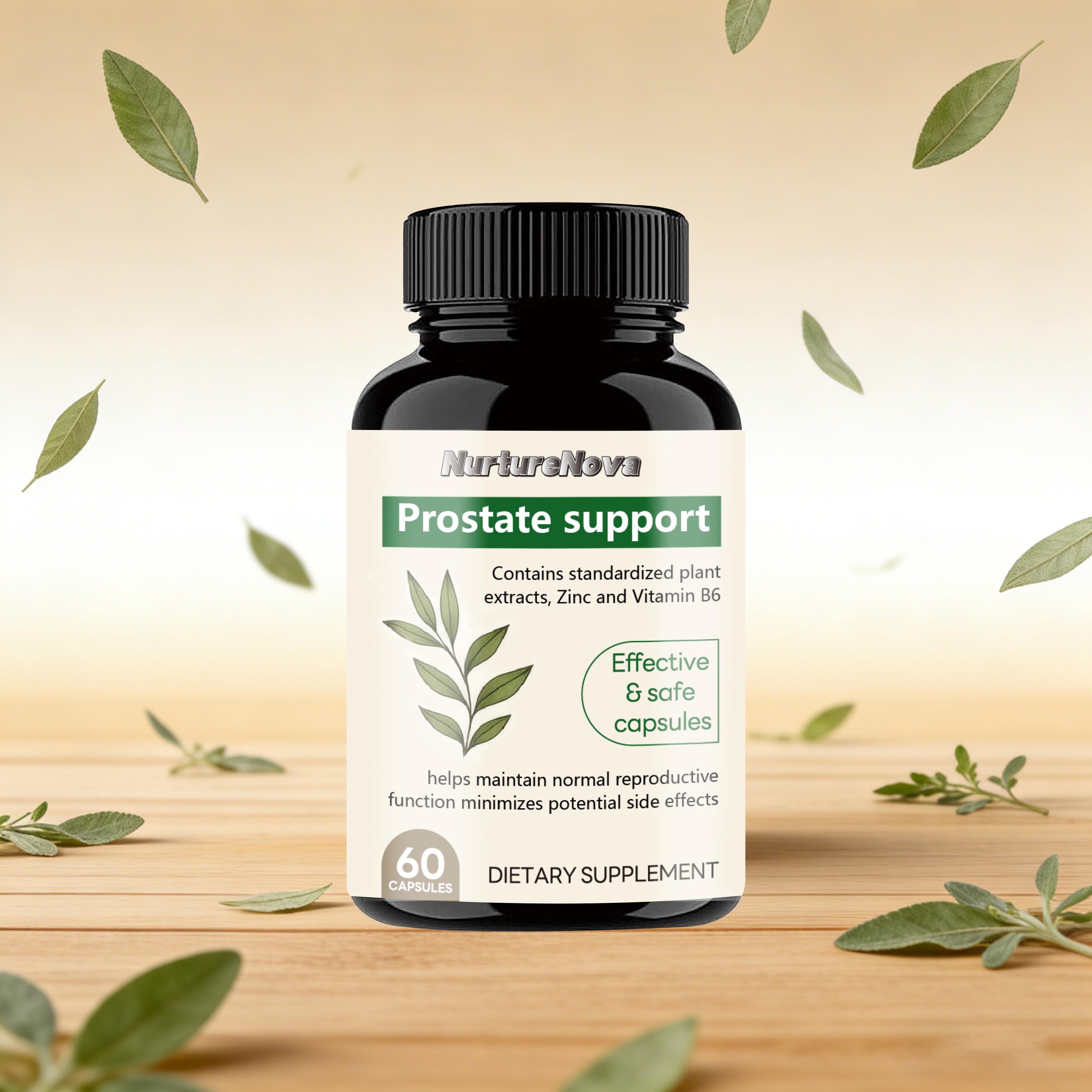 Prostate Support Supplement - Men’s Wellness | 60 Capsules | Dropship