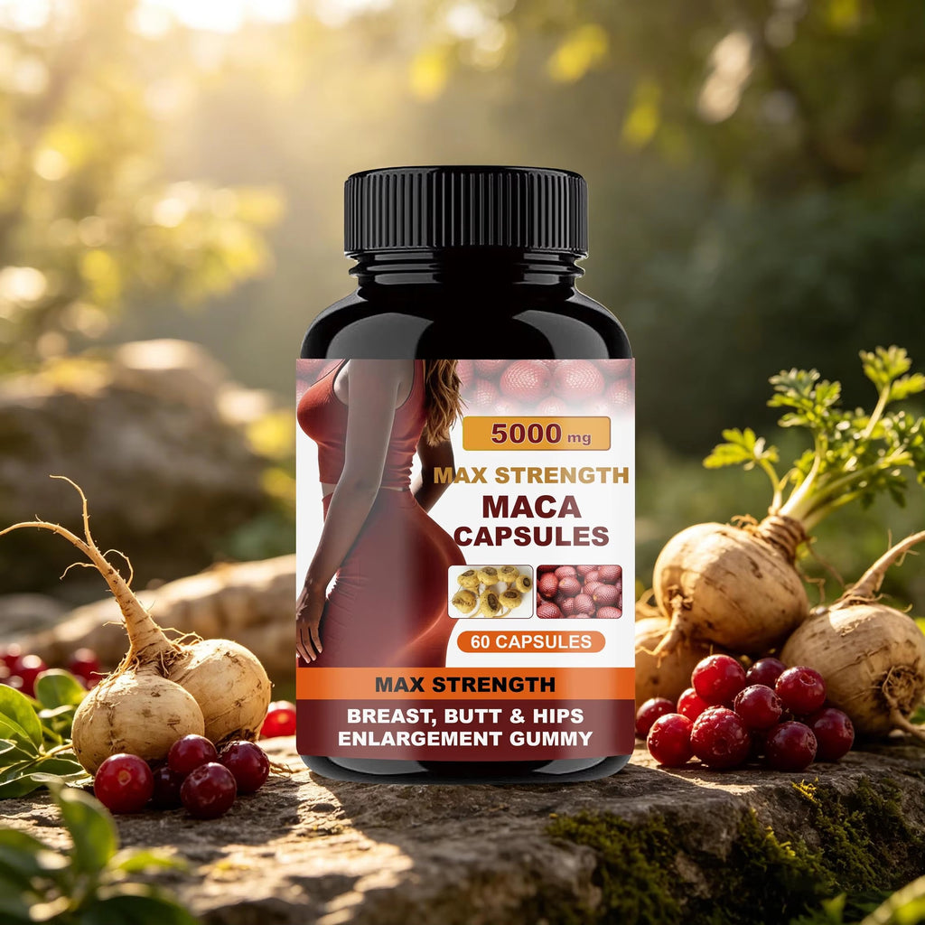Maca Capsules-Support Body Shape Wellness|60ct|Dropship