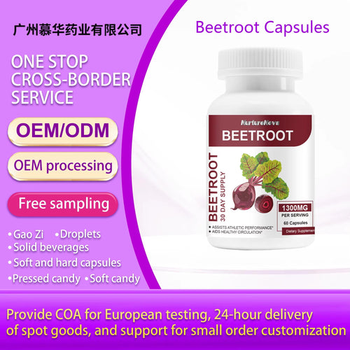 Beetroot Capsules - Athletic Performance Support |60 Capsules|Dropship