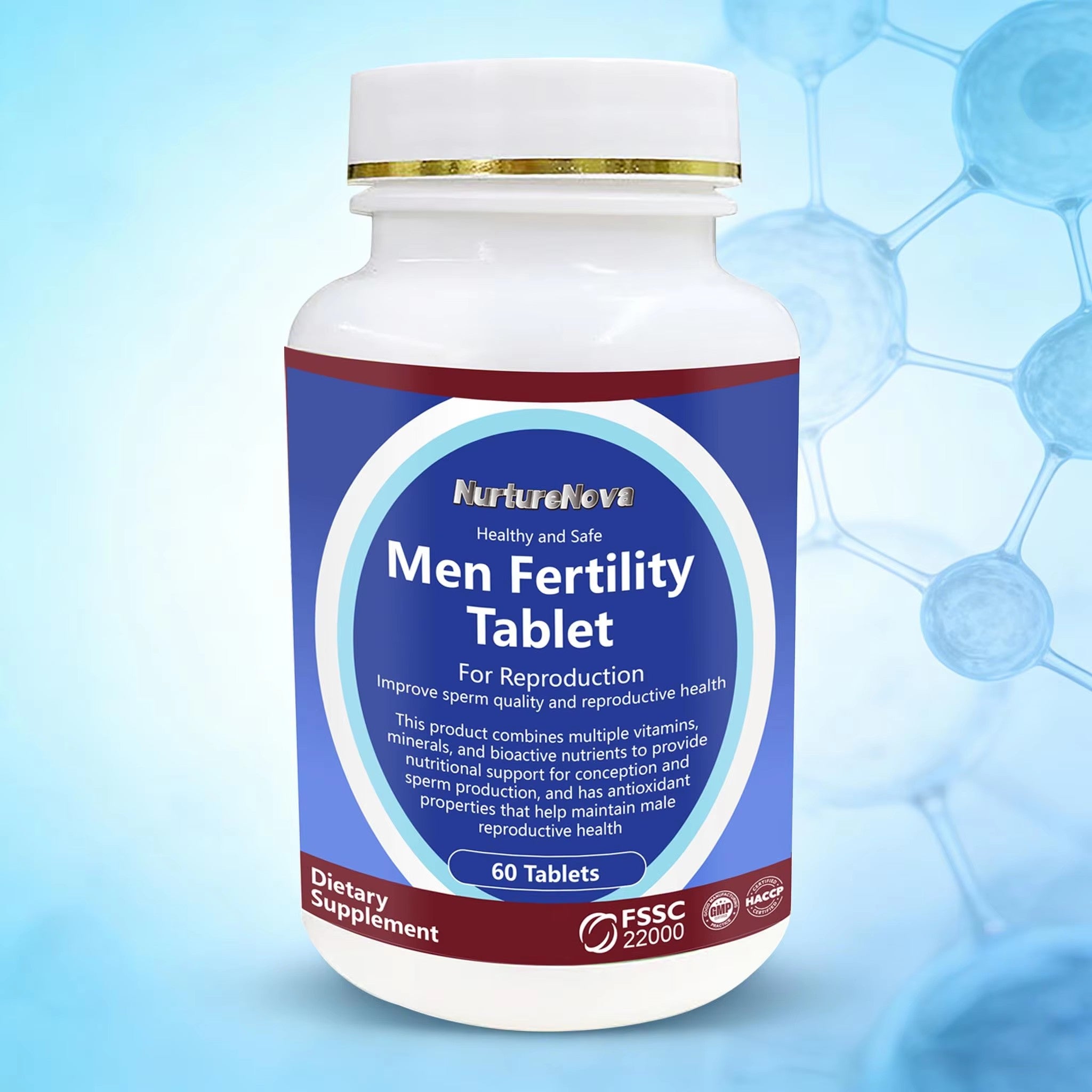 Men Fertility Tablets-Support Male Reproductive|60ct|Dropship