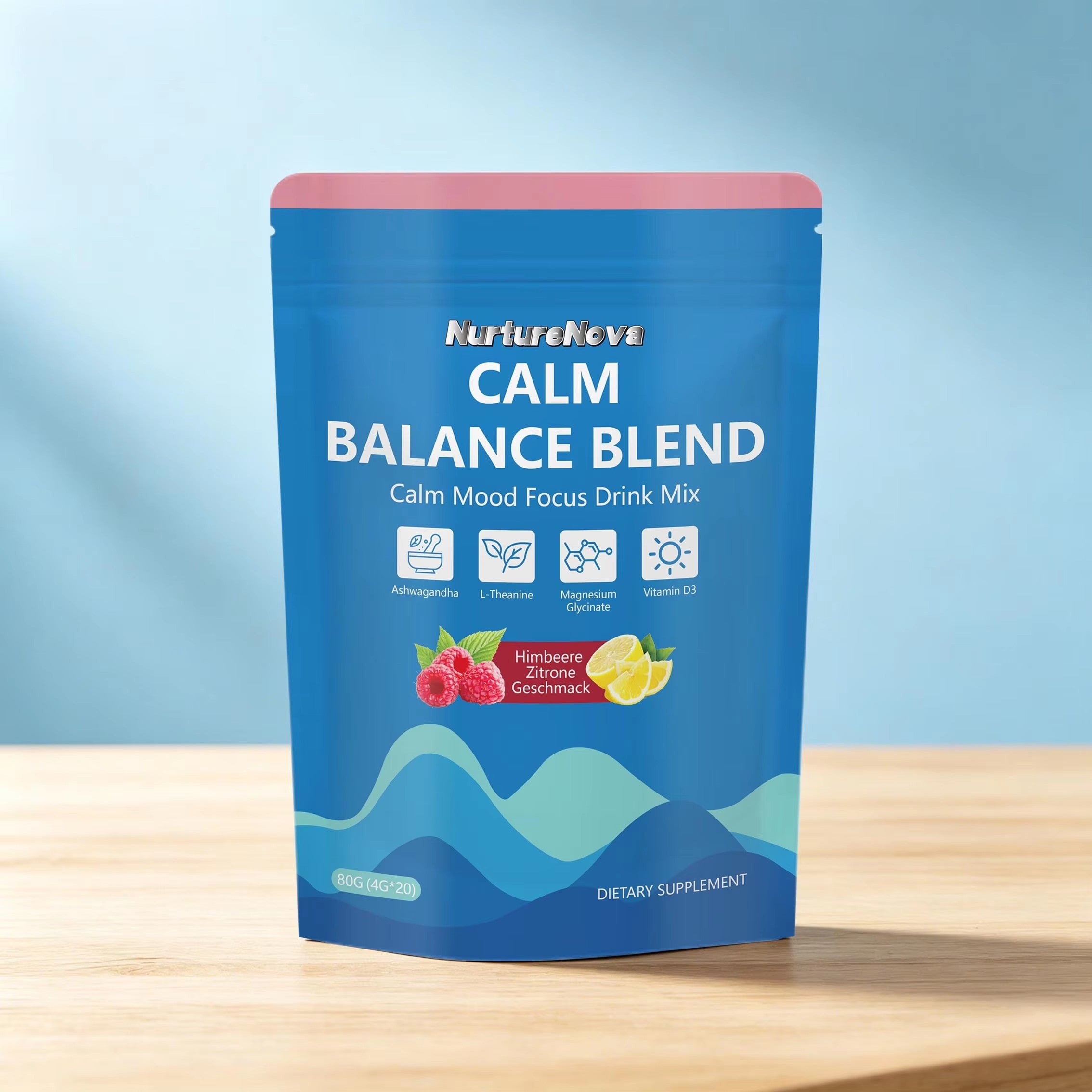Calm Balance Blend Powder - Mood Calm | 20 Servings | Dropship