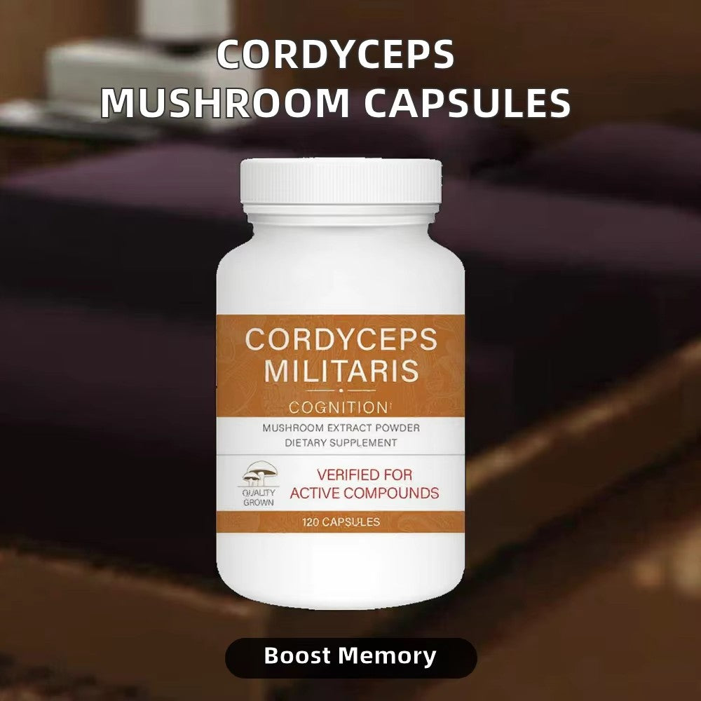 Ganoderma Cognition Capsules - Brain & Wellness | 60ct | Dropship