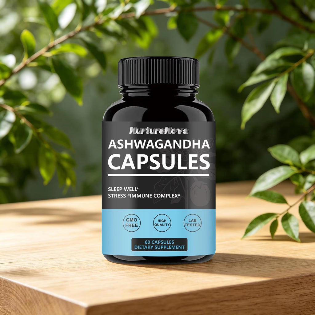 Ashwagandha Capsules - Sleep Immune Support |60 Capsules| Dropship