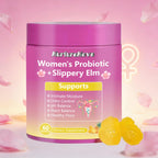 Women's Probiotic Slippery Elm Gummies - Intimate pH Balance | 60 Count | Dropship