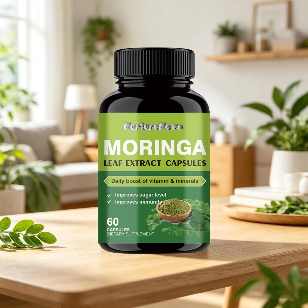 Moringa Capsules - Blood Sugar & Immune Support |60 Capsules|Dropship