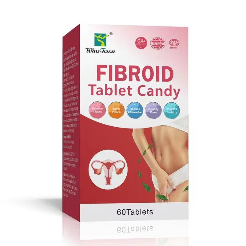 Fibroid Tablet Candy - Women's Wellness Support | 60 Tablets |Dropship