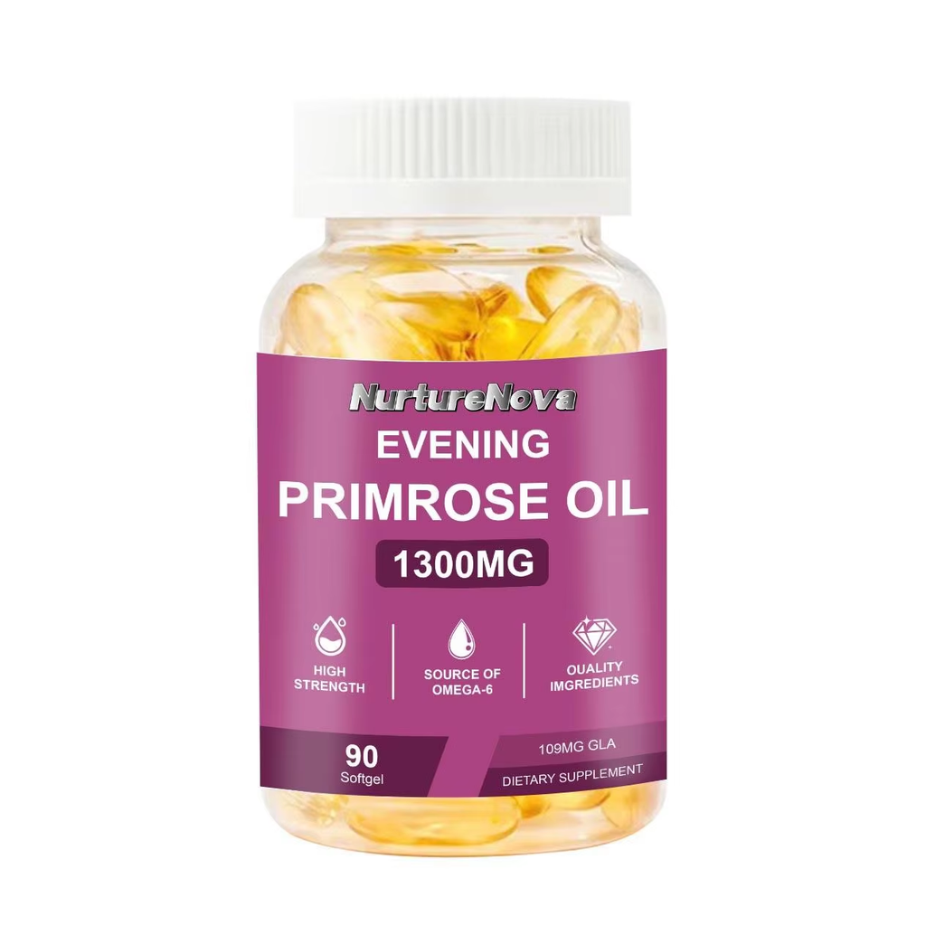Primrose Oil Softgel - Women Hormone Balance | 90 Softgels | Dropship