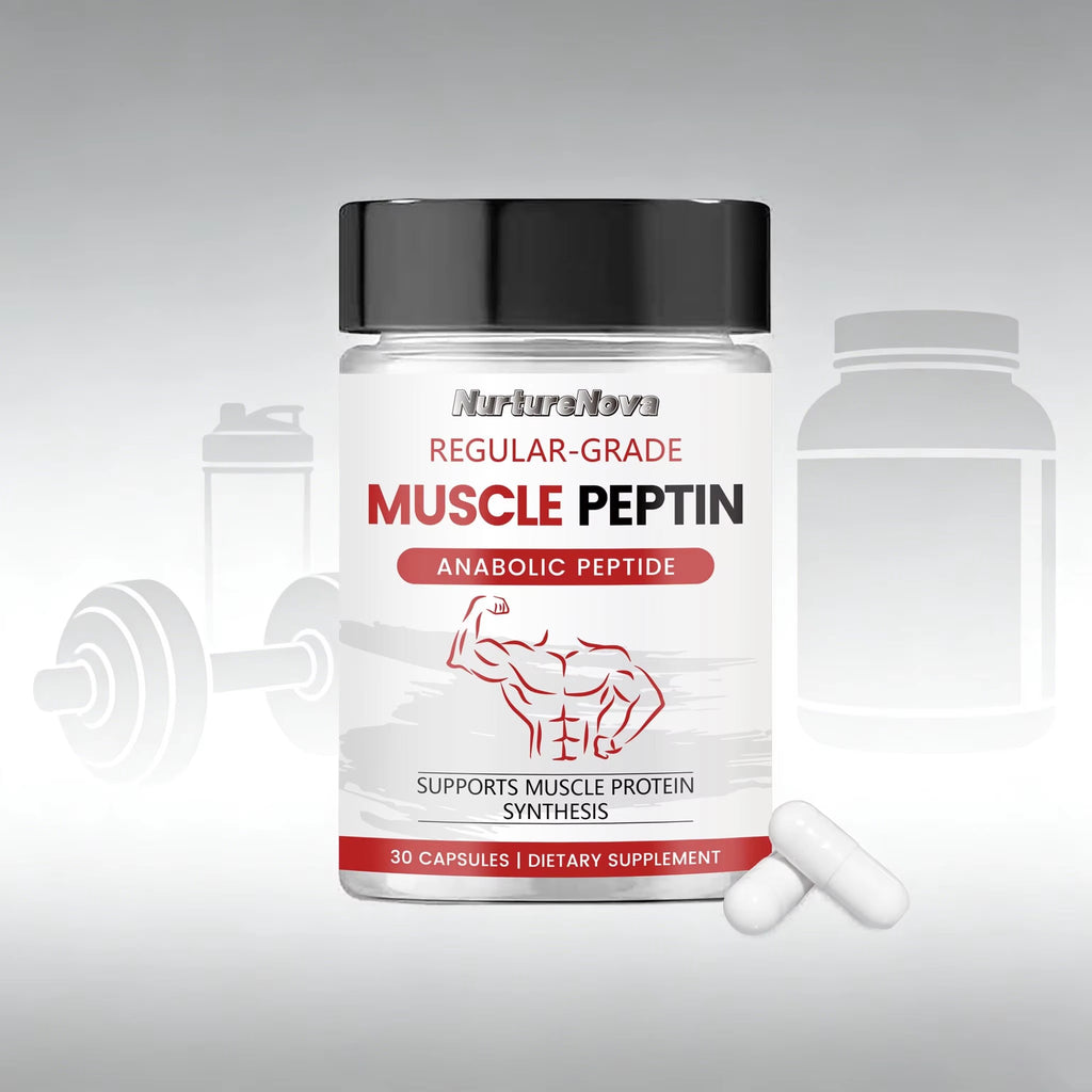 Muscle Peptin Capsules - Support Muscle Protein Synthesis | 30 Count | Dropship