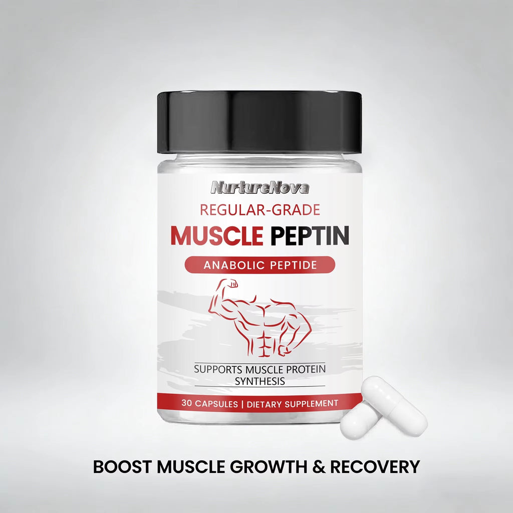 Muscle Peptin Capsules - Support Muscle Protein Synthesis | 30 Count | Dropship