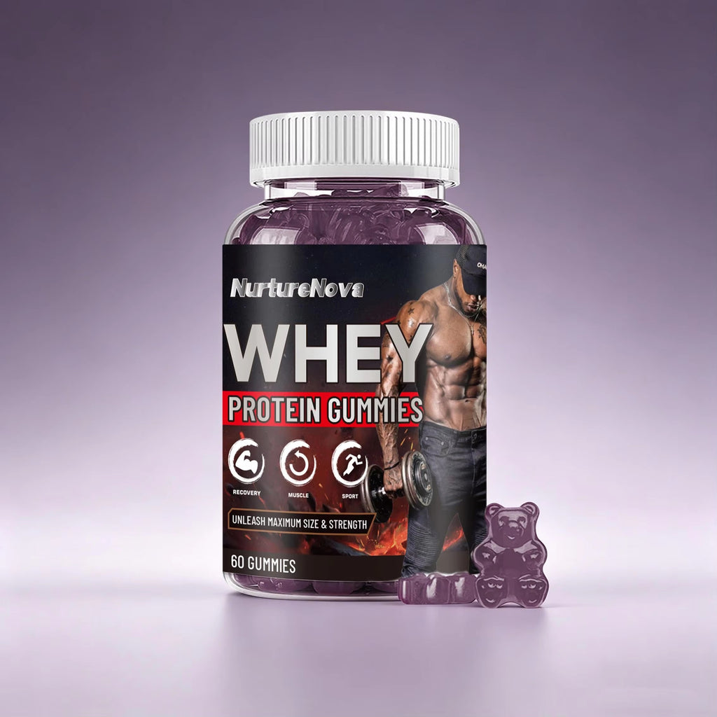 Whey Protein Gummies - Build Muscle|60 Gummies|Dropship