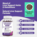 28-in-1 Liver Cleanse Gummies - Detox Support | 30ct | Dropship