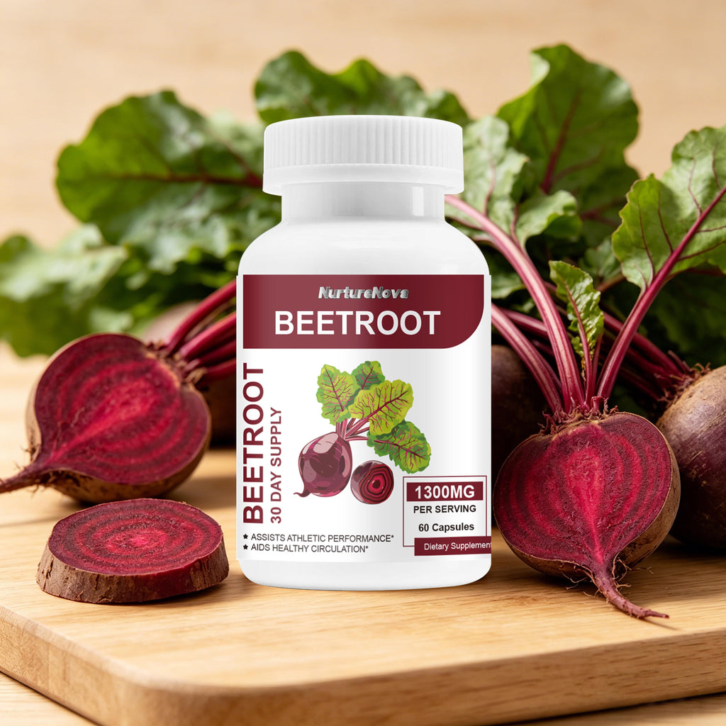 Beetroot Capsules -Healthy Blood Circulation |60 Caps|Dropship