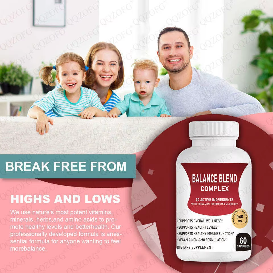 Balance Blend Complex Capsule - Wellness & Immune Support | 60 Capsules | Dropship